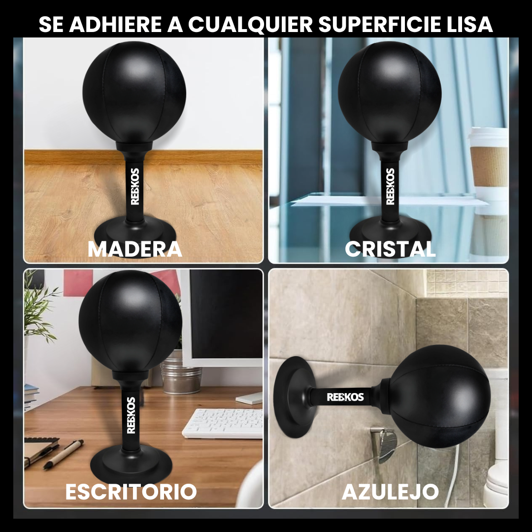 Punch Ball Antiestres con Ventosa