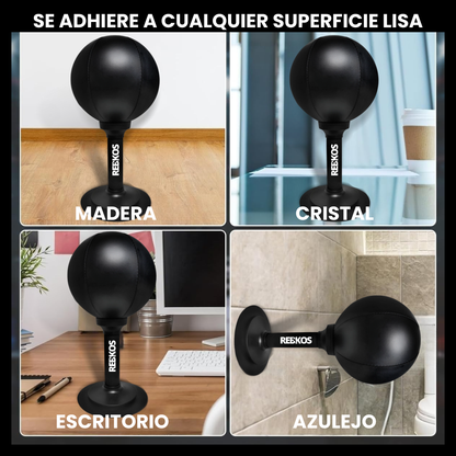 Punch Ball Antiestres con Ventosa