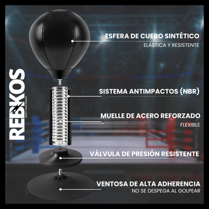 Punch Ball Antiestres con Ventosa